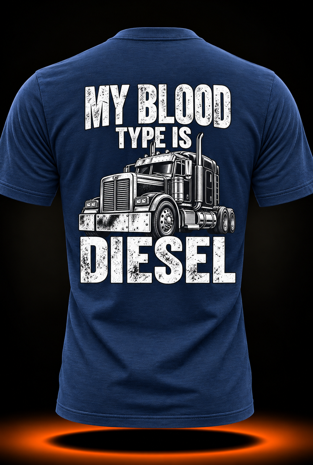 My Blood Type Is Diesel T-Shirt Trucker