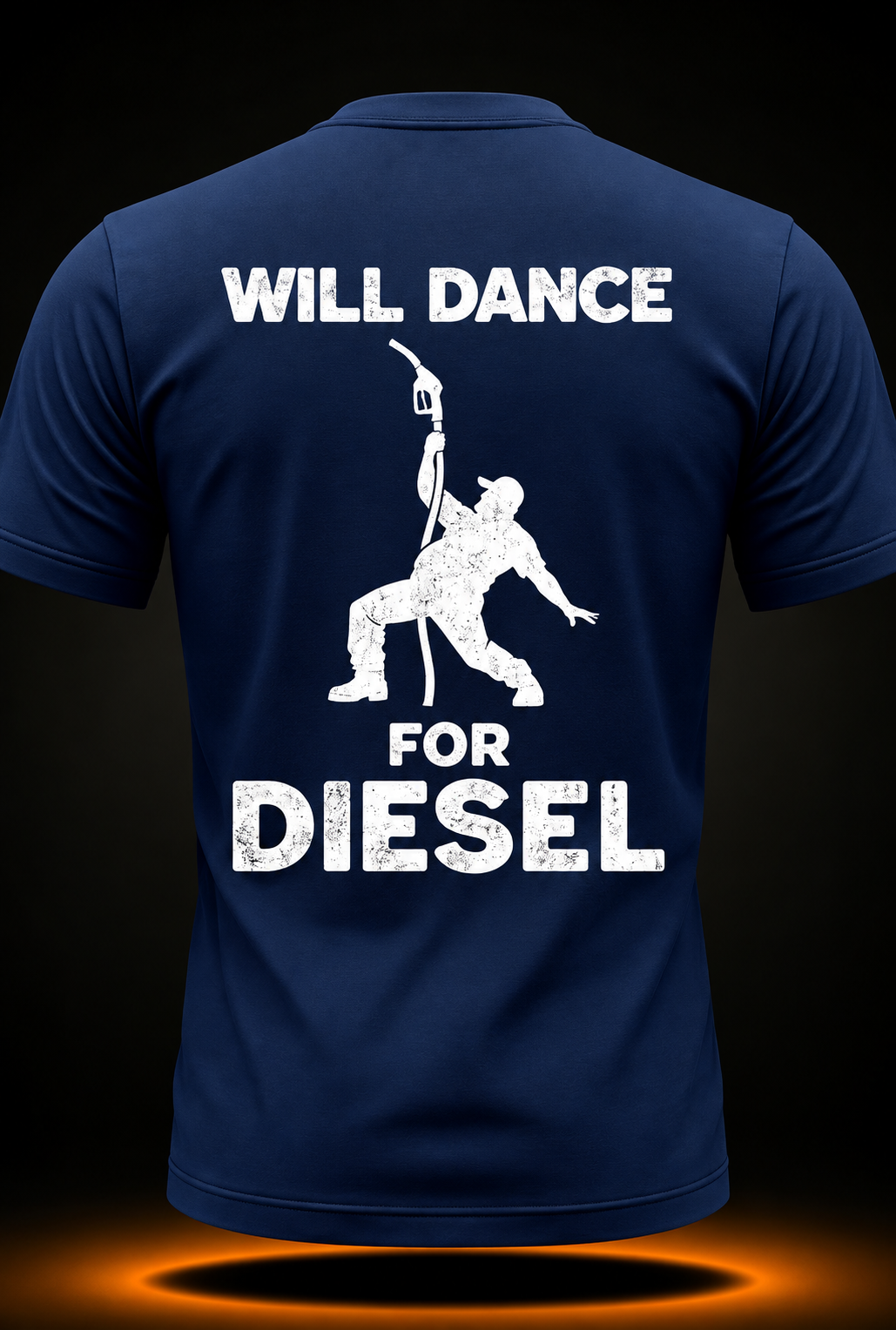 I Will Dance for Diesel Automotive Mechanic Mens Humor T-Shirt