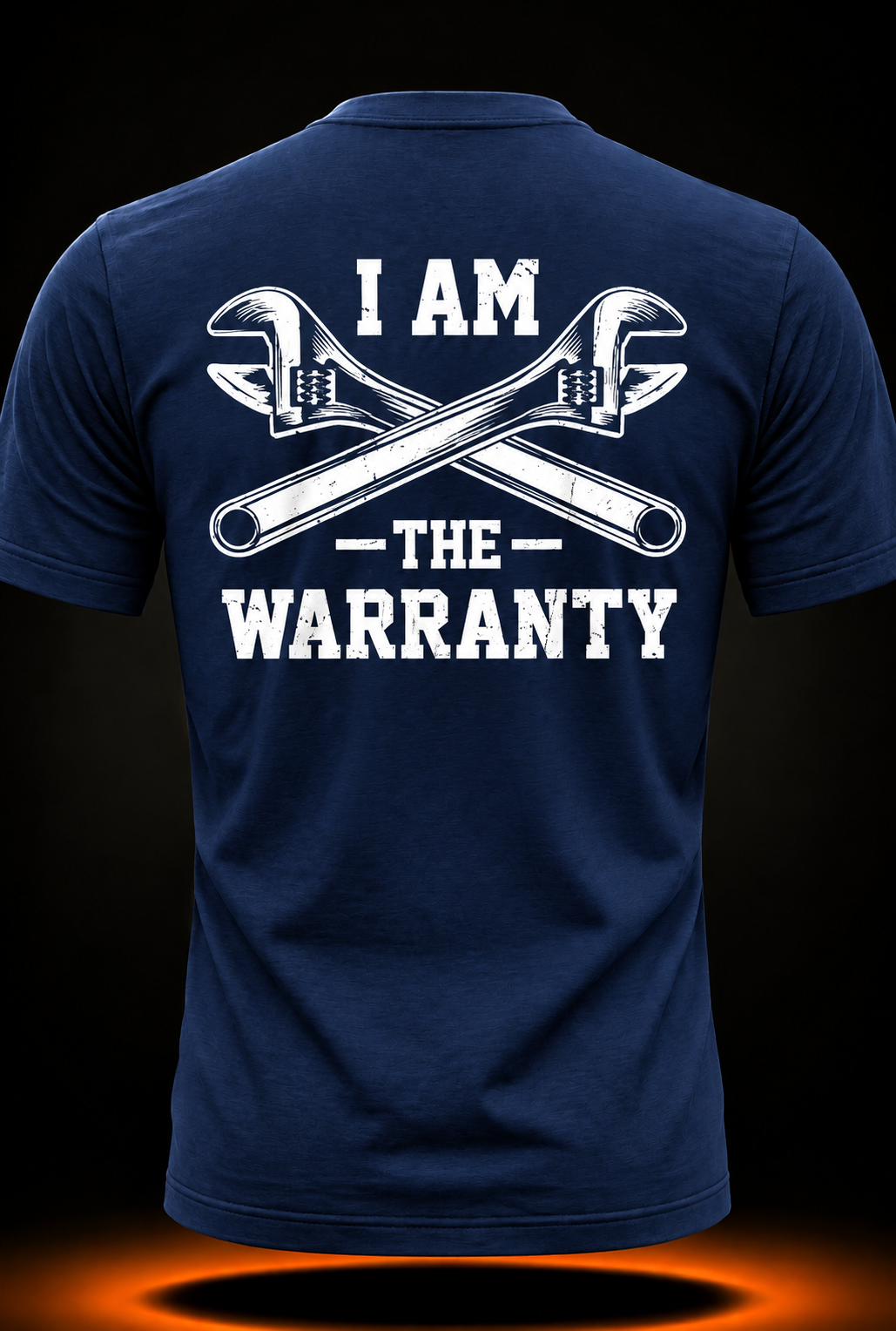 I Am The Warranty Crossed Wrench Proud Auto Mechanic T-Shirt
