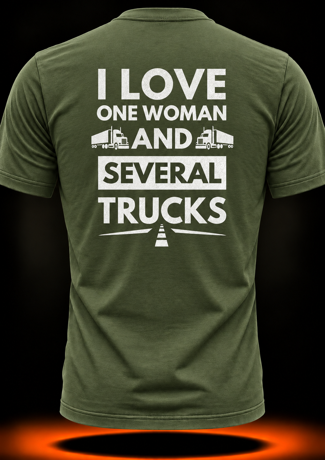 I Love One Woman and Several Trucks T-Shirt