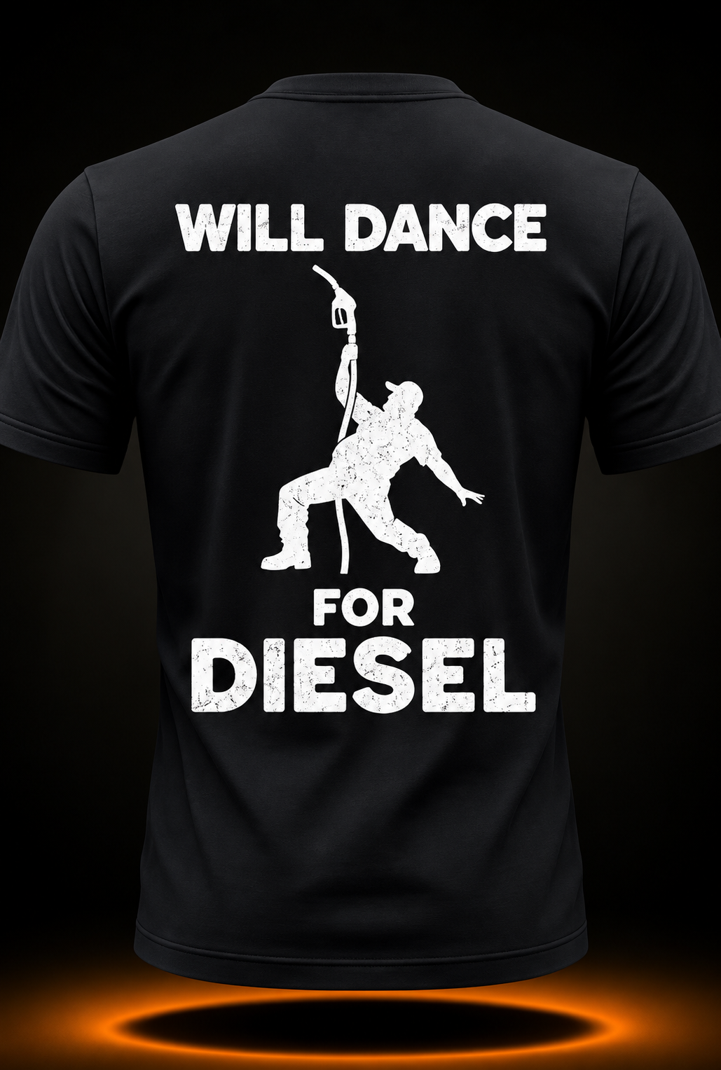 I Will Dance for Diesel Automotive Mechanic Mens Humor T-Shirt