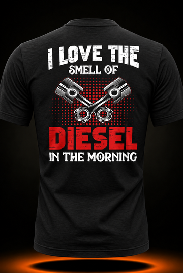 Auto Mechanic I Love The Diesel Smell Mechanical T-Shirt