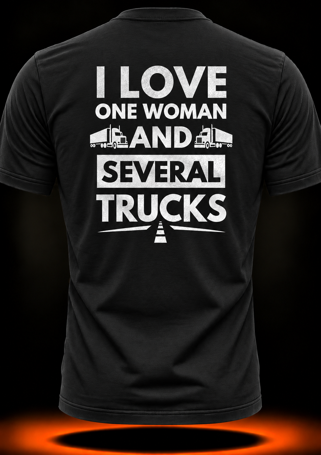 I Love One Woman and Several Trucks T-Shirt