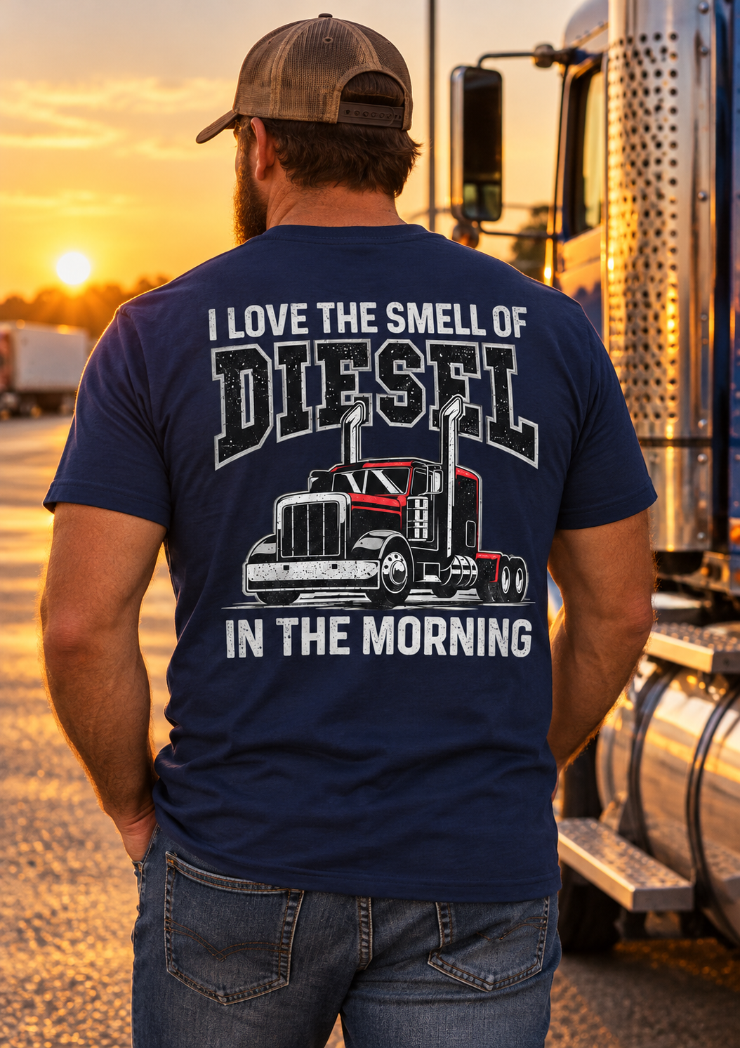 I Love the Smell of Diesel in the Morning T-Shirt