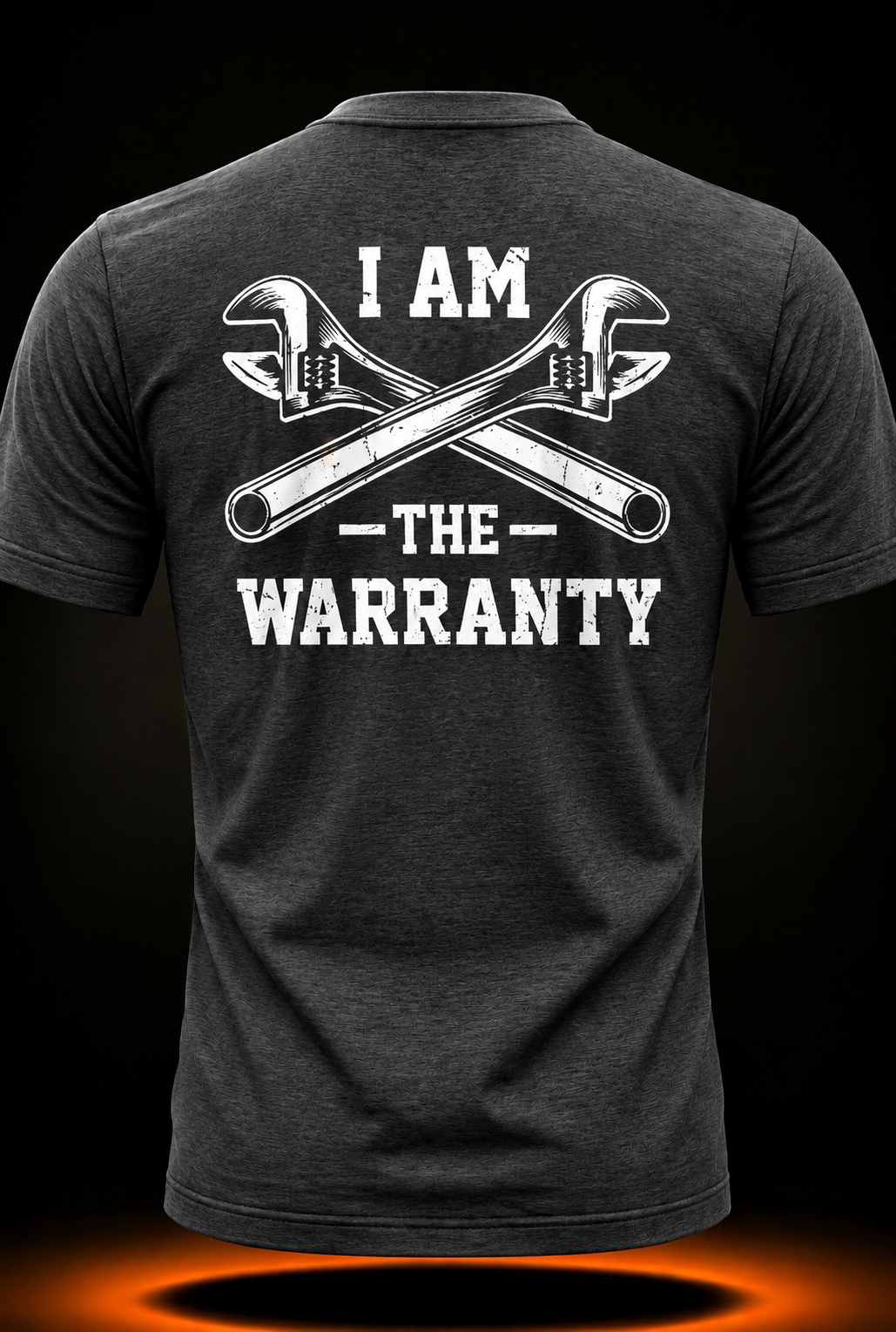I Am The Warranty Crossed Wrench Proud Auto Mechanic T-Shirt