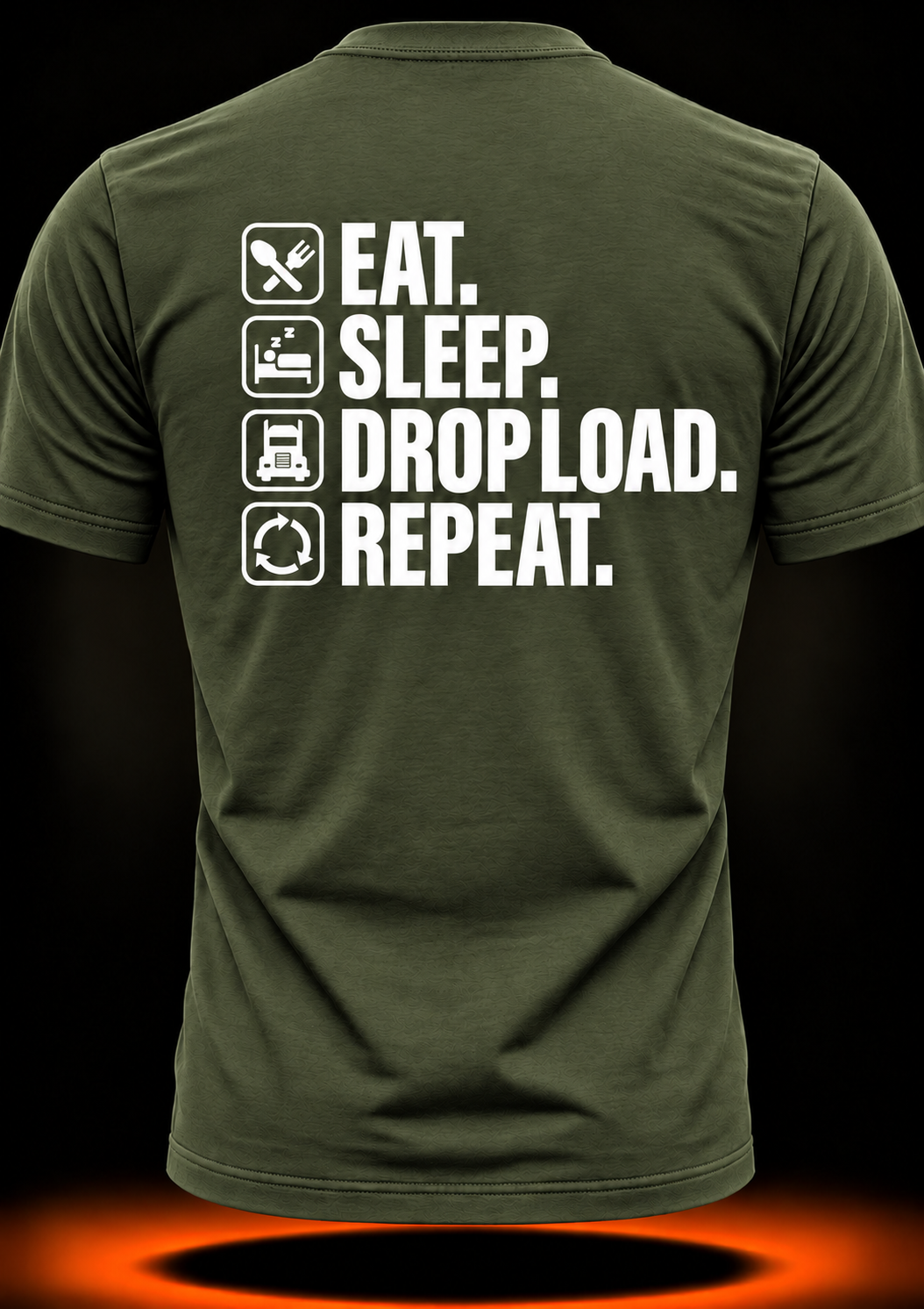 Eat Sleep Drop load Repeat T-Shirt