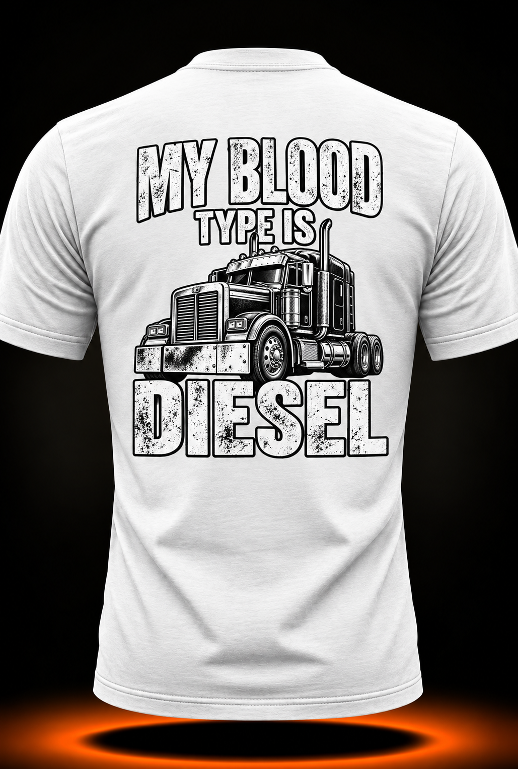 My Blood Type Is Diesel T-Shirt Trucker
