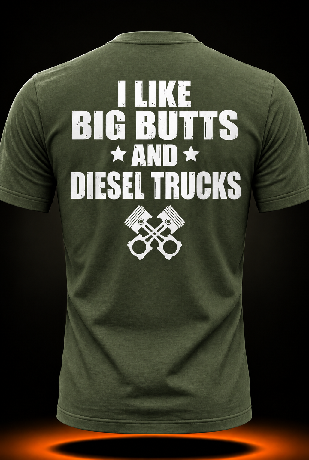 I Like Big Butts and Diesel Trucks, Funny Diesel Truck Gift T-Shirt
