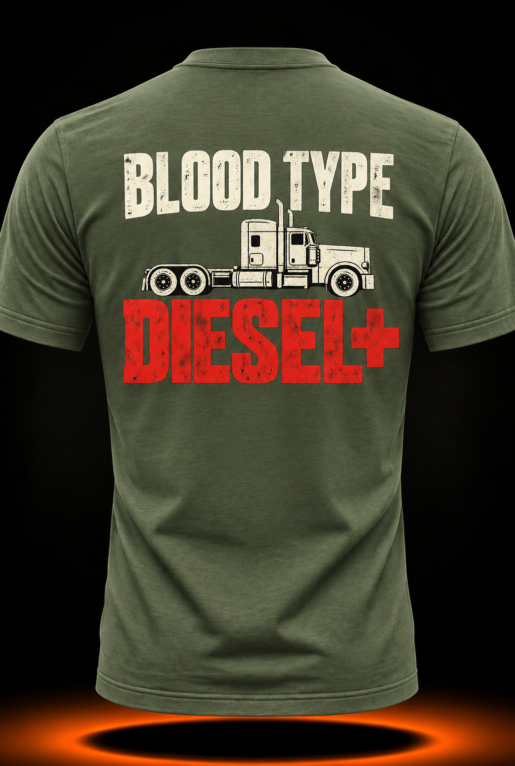 Blood Type Is Diesel T-Shirt Trucker