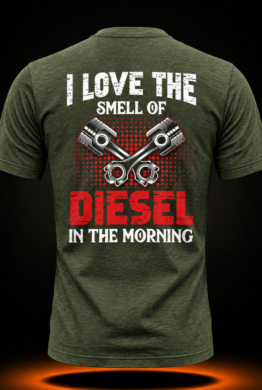Auto Mechanic I Love The Diesel Smell Mechanical T-Shirt
